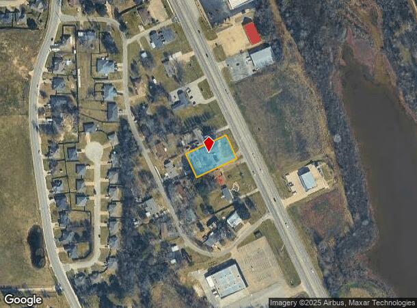  1521 S Main St, Lindale, TX Parcel Map