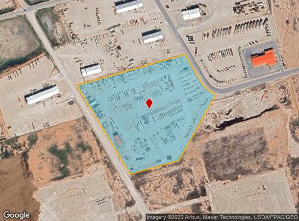  1230 Community Ln, Midland, TX Parcel Map