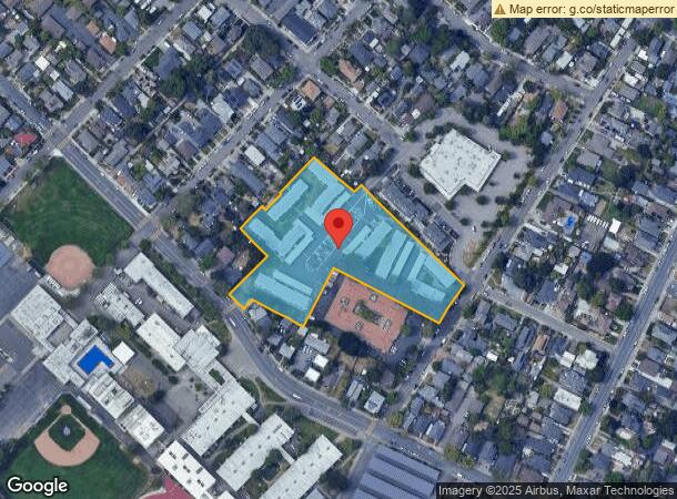  250 Douglas St, Petaluma, CA Parcel Map