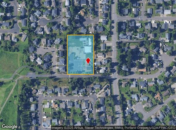 123 Sw 21St St, Troutdale, OR Parcel Map