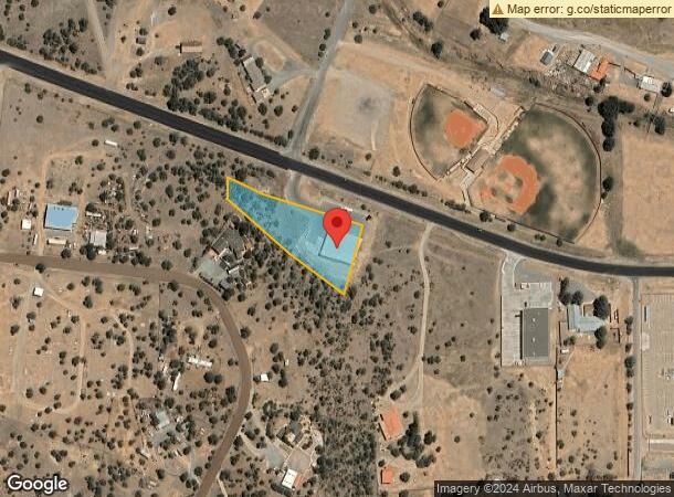  8442 Us Highway 380, Capitan, NM Parcel Map