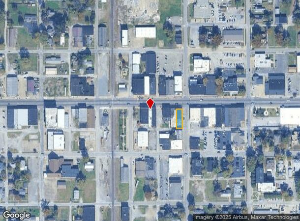  130 E Main St, West Frankfort, IL Parcel Map