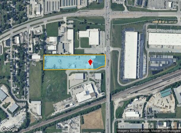 1203 S Parker St, Olathe, KS Parcel Map