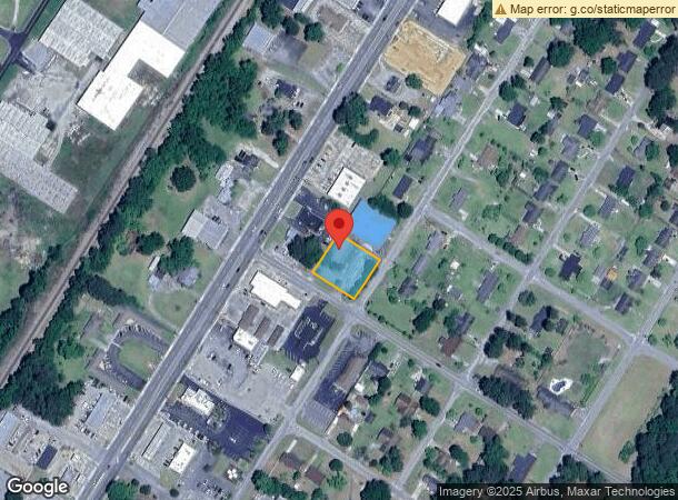  207 E Monroe St, Dillon, SC Parcel Map