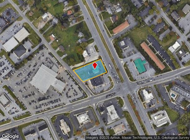  1625 Dual Hwy, Hagerstown, MD Parcel Map
