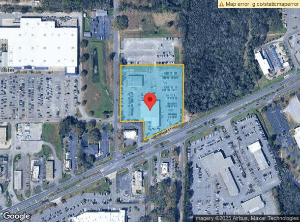  7680 Airport Blvd, Mobile, AL Parcel Map