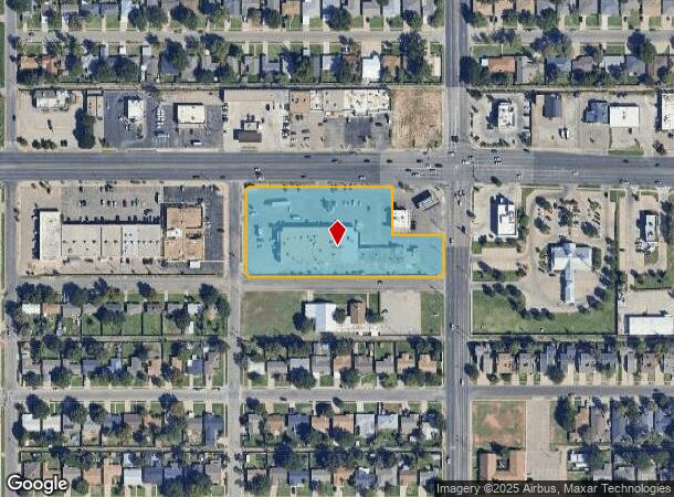  4403 50Th St, Lubbock, TX Parcel Map