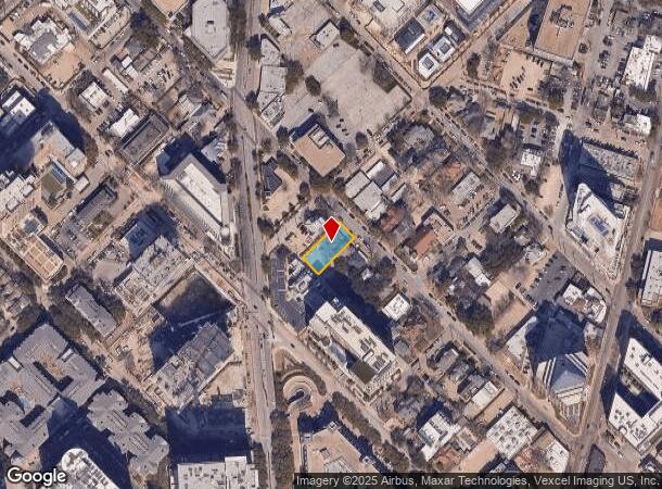  2719 Fairmount St, Dallas, TX Parcel Map
