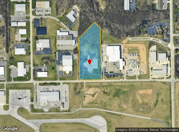  3601 Lathrop St, South Bend, IN Parcel Map