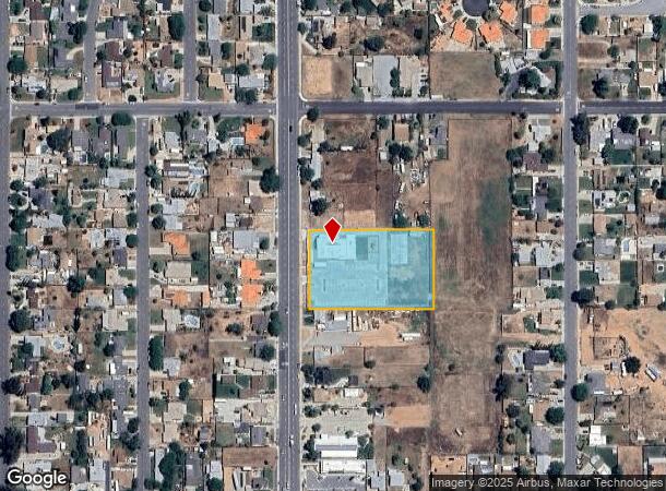 1252 Beaumont Ave, Beaumont, CA Parcel Map