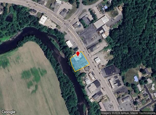  163 Washington St, Claremont, NH Parcel Map