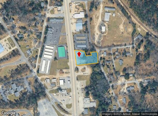  2632 Broad St, Camden, SC Parcel Map