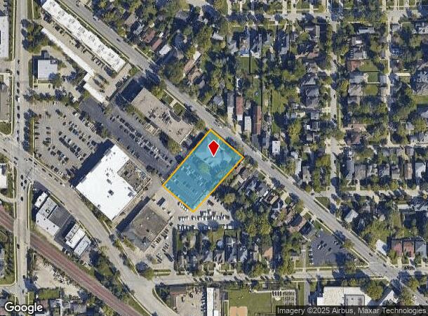 422 N Northwest Hwy, Park Ridge, IL Parcel Map
