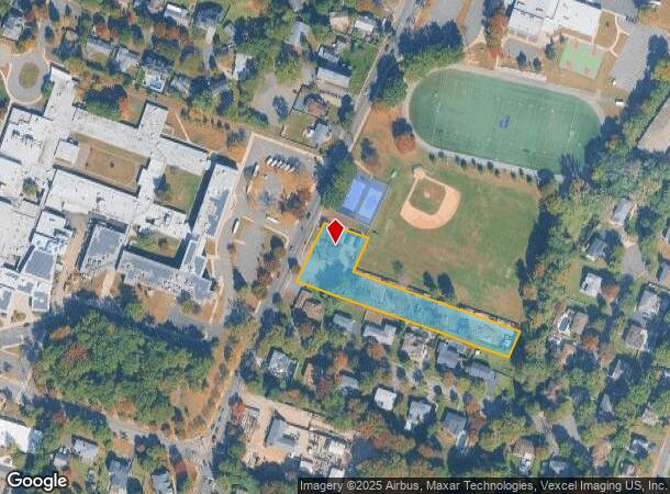148 Spring Valley Rd, Paramus, NJ Parcel Map