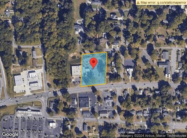  600 W Trade St, Dallas, NC Parcel Map