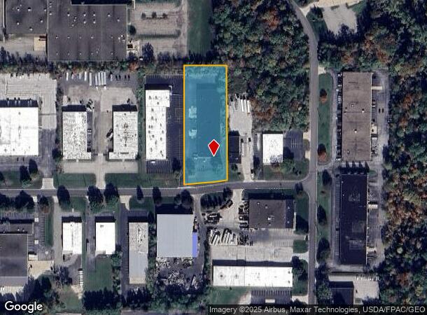 2071 Midway Dr, Twinsburg, OH Parcel Map