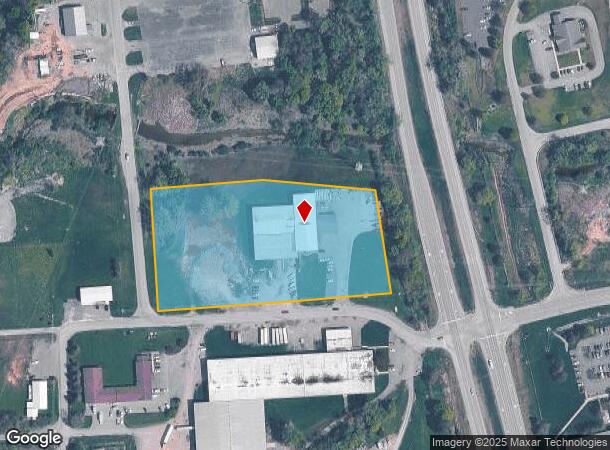  2181 Ellis Dr, Auburn, NY Parcel Map