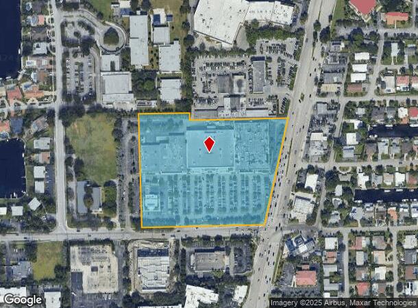  1401 S Federal Hwy, Pompano Beach, FL Parcel Map