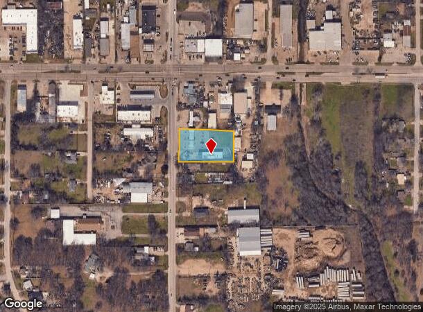 2612 S Peachtree Rd, Balch Springs, TX Parcel Map