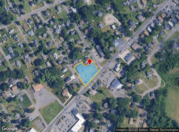  7 Harding St, Agawam, MA Parcel Map