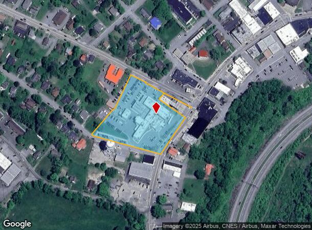 Main St, Oak Hill, WV Parcel Map