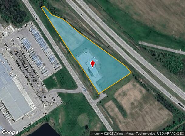  25790 State Route 287, East Liberty, OH Parcel Map