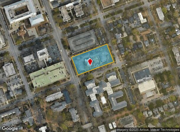 1611 Pendleton St, Columbia, SC Parcel Map