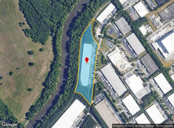  6255 Boat Rock Blvd Sw, Atlanta, GA Parcel Map