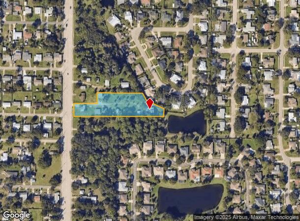  2615 Dairy Rd, Melbourne, FL Parcel Map