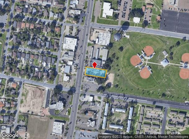 1800 N 23Rd St, Mcallen, TX Parcel Map