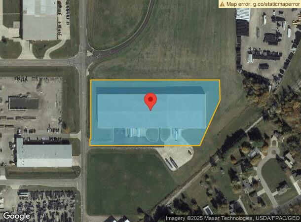  1800 Industrial Dr, Napoleon, OH Parcel Map