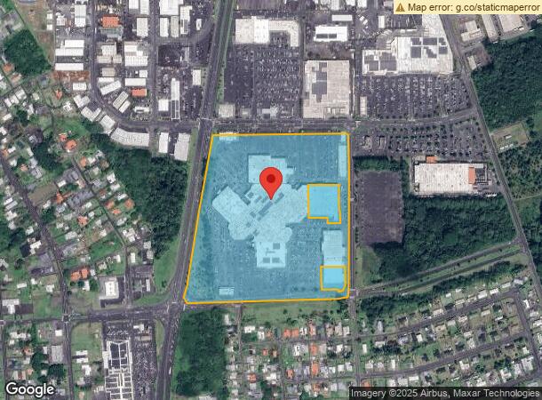  111 E Puainako St, Hilo, HI Parcel Map