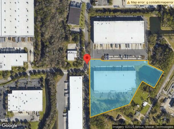  13225 Vantage Way, Jacksonville, FL Parcel Map