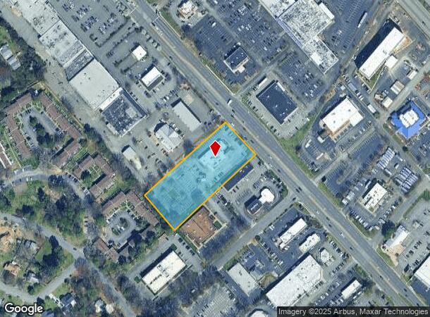  8009 W Broad St, Henrico, VA Parcel Map