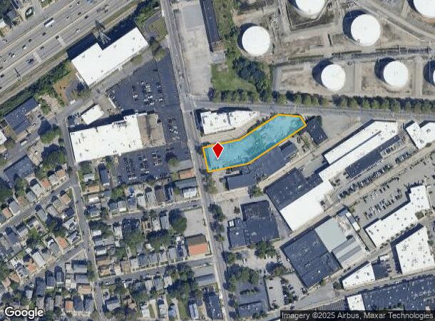  1150 Eddy St, Providence, RI Parcel Map