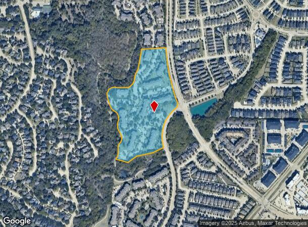 505 Benton Dr, Allen, TX Parcel Map