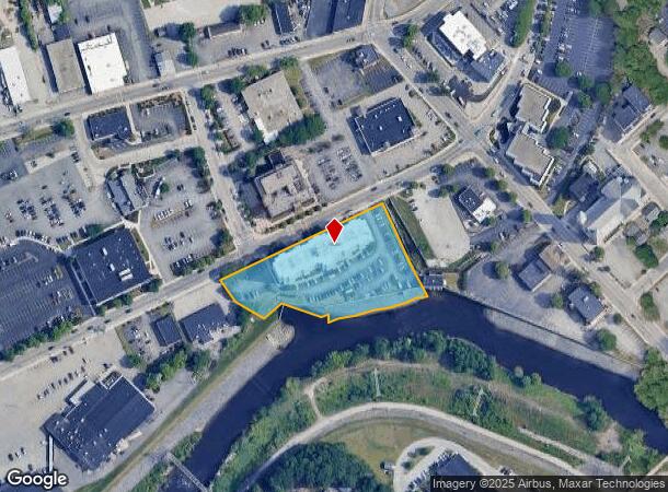  547 Clinton St, Woonsocket, RI Parcel Map