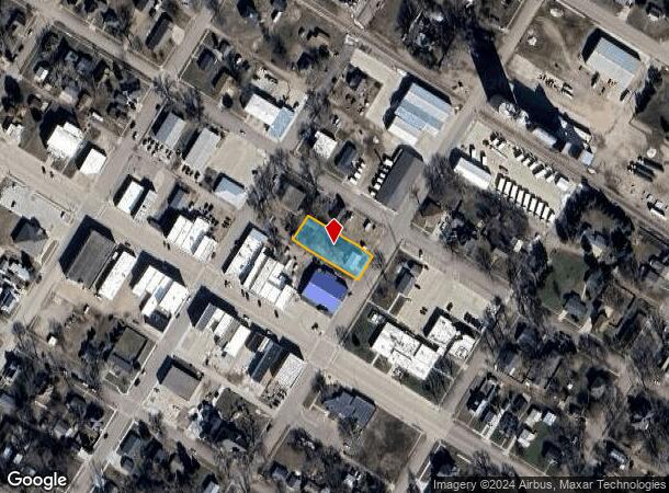  107 S Court St, Elk Point, SD Parcel Map