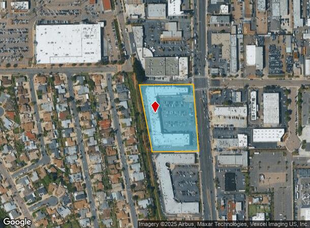 4344 Convoy St, San Diego, CA Parcel Map
