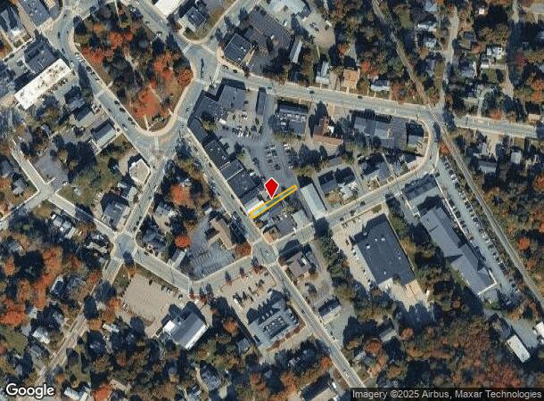 40 Central St, Foxboro, MA Parcel Map