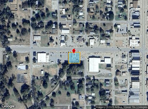  1113 W Main St, Prague, OK Parcel Map