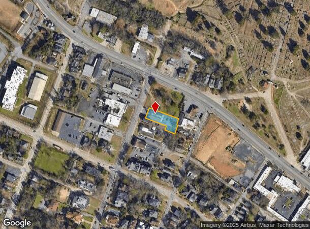  130 College St, Macon, GA Parcel Map