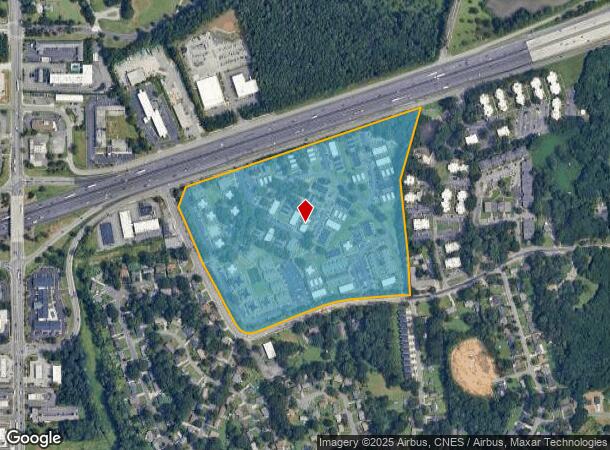  1800 Prospect Dr, Charlotte, NC Parcel Map