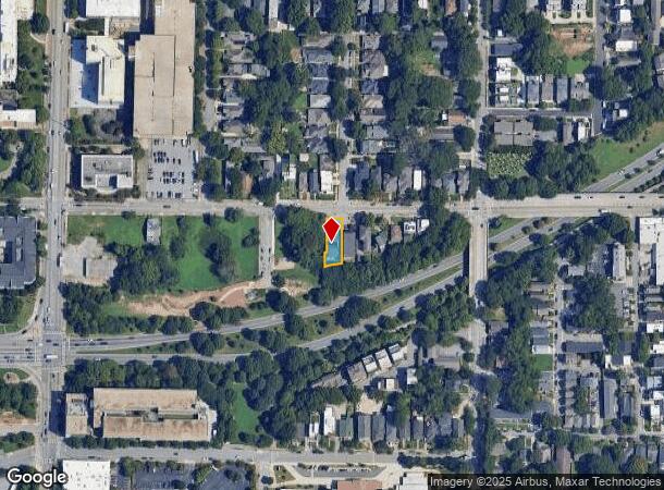  549 Highland Ave Ne, Atlanta, GA Parcel Map