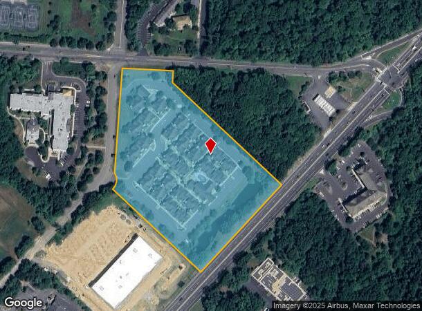  16 Deer Park Dr, South Brunswick, NJ Parcel Map