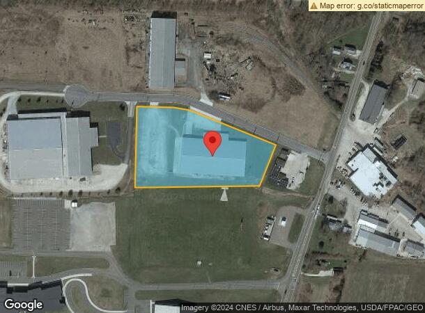  300 Industrial Dr Sw, Carrollton, OH Parcel Map