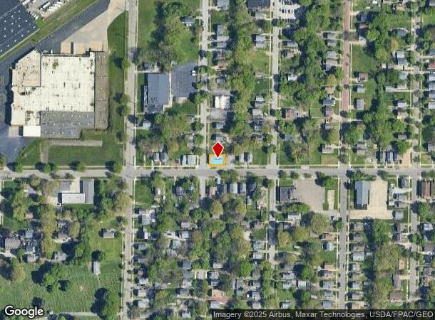  145 Cole Ave, Akron, OH Parcel Map