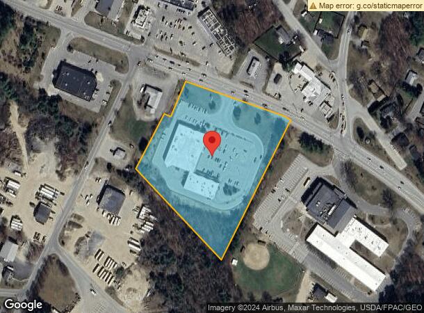  583 Lisbon St, Lisbon Falls, ME Parcel Map