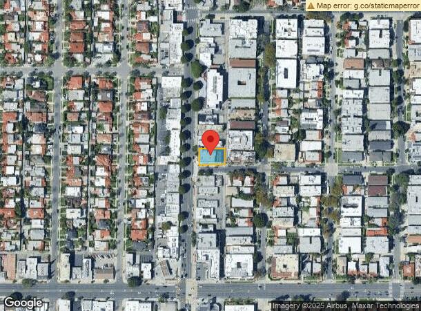  864 S Robertson Blvd, Los Angeles, CA Parcel Map