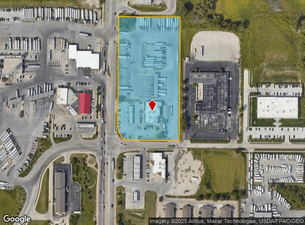 2647 S 24Th St, Council Bluffs, IA Parcel Map